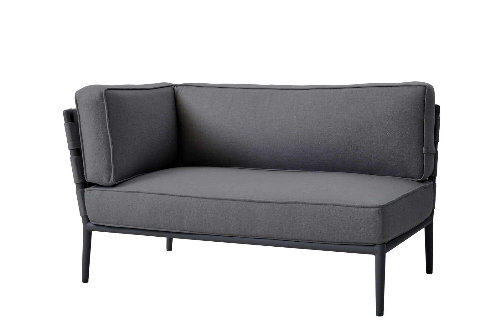 Cane-line Conic | Modulsofa, Rechts AirTouch | Grey