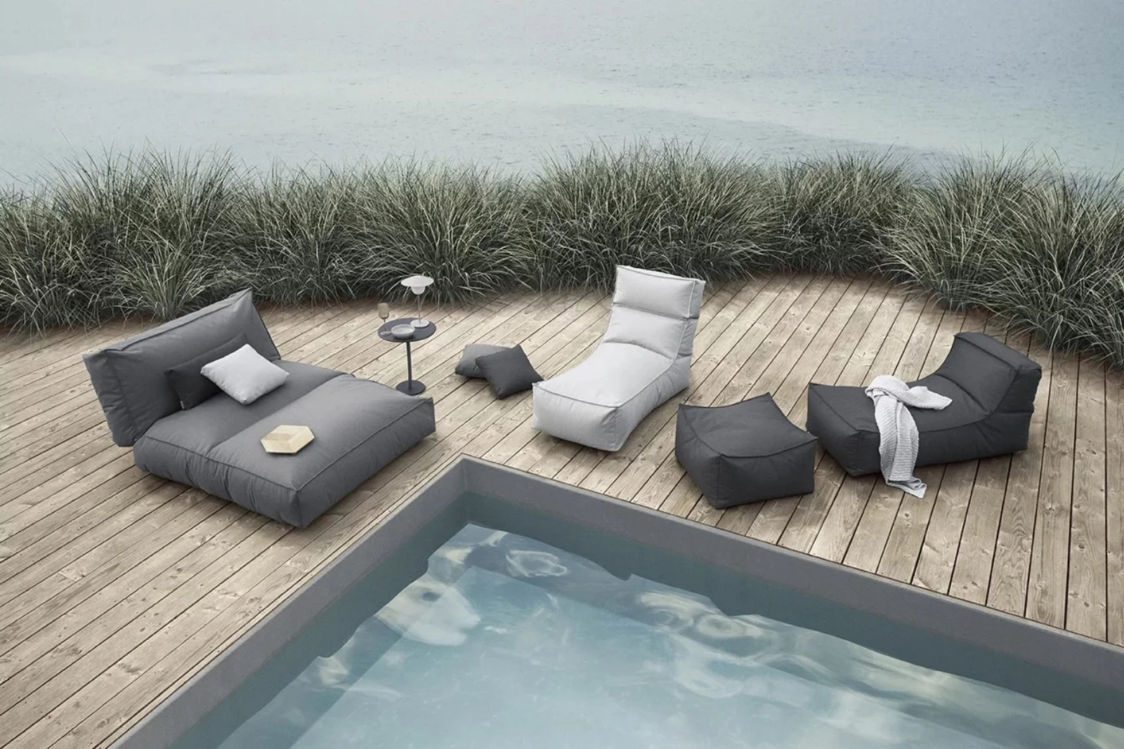 Blomus STAY | Outdoor Lounger L Cloud