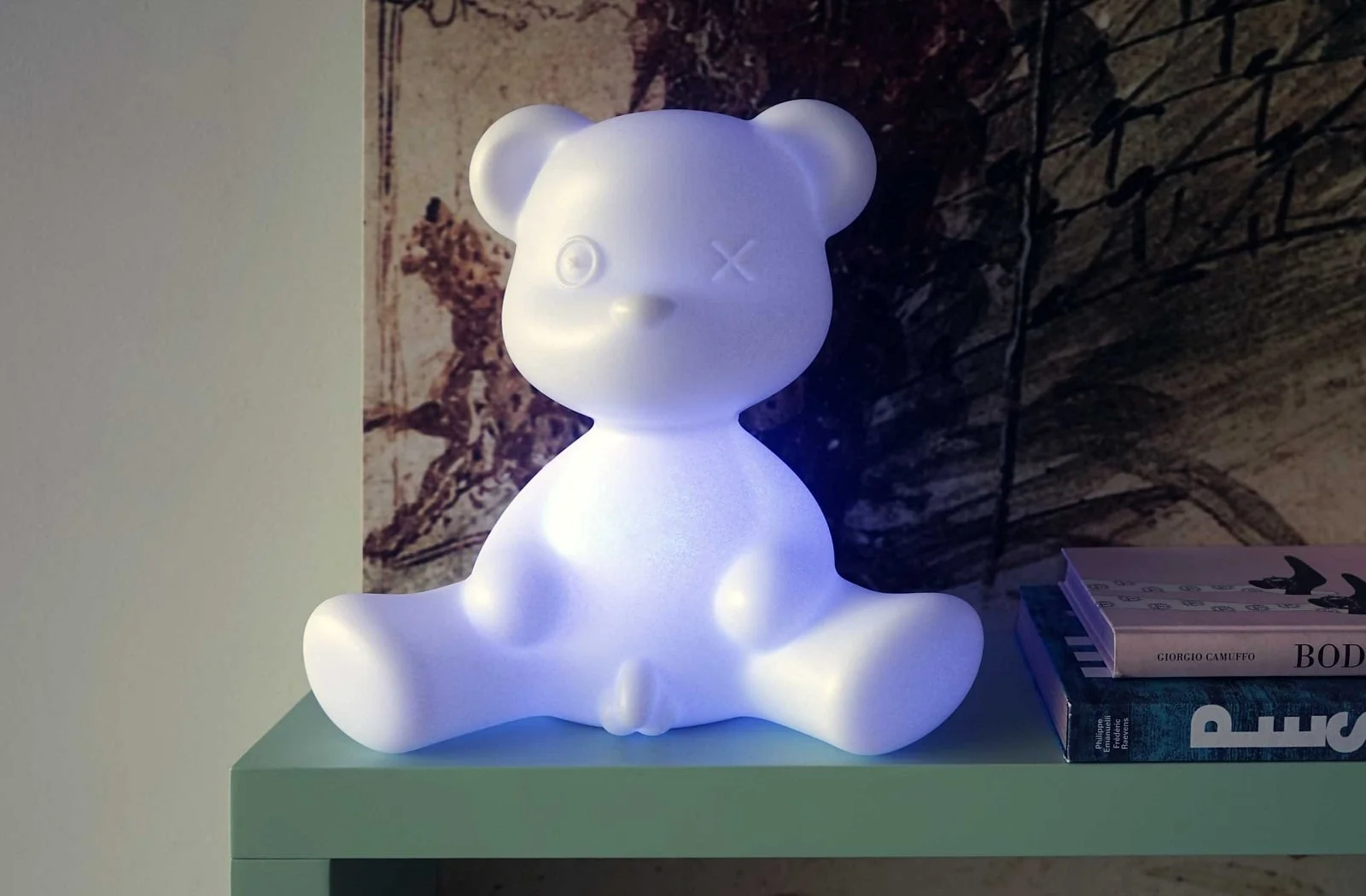 Qeeboo Teddy | Boy LED Leuchte Transparent