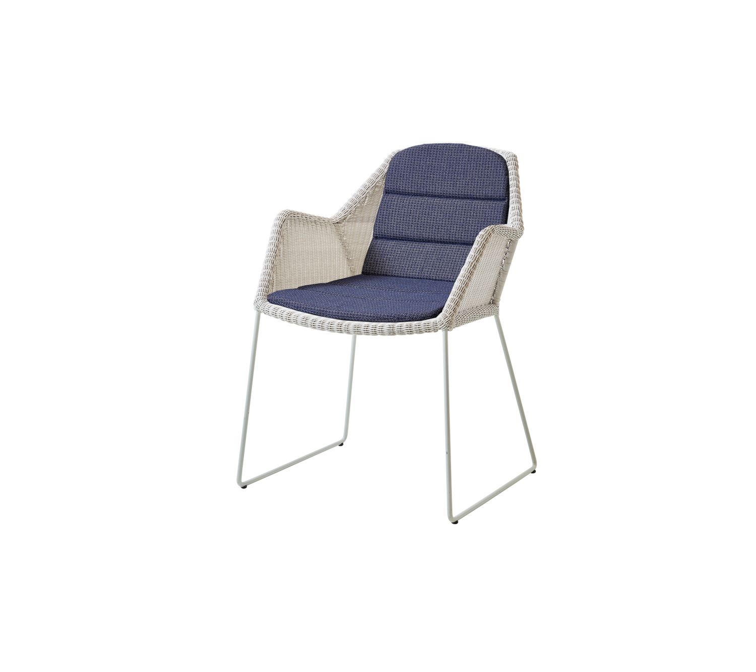 Cane-line Breeze | Kissen für Stuhl mit Kufen | Link, Blue