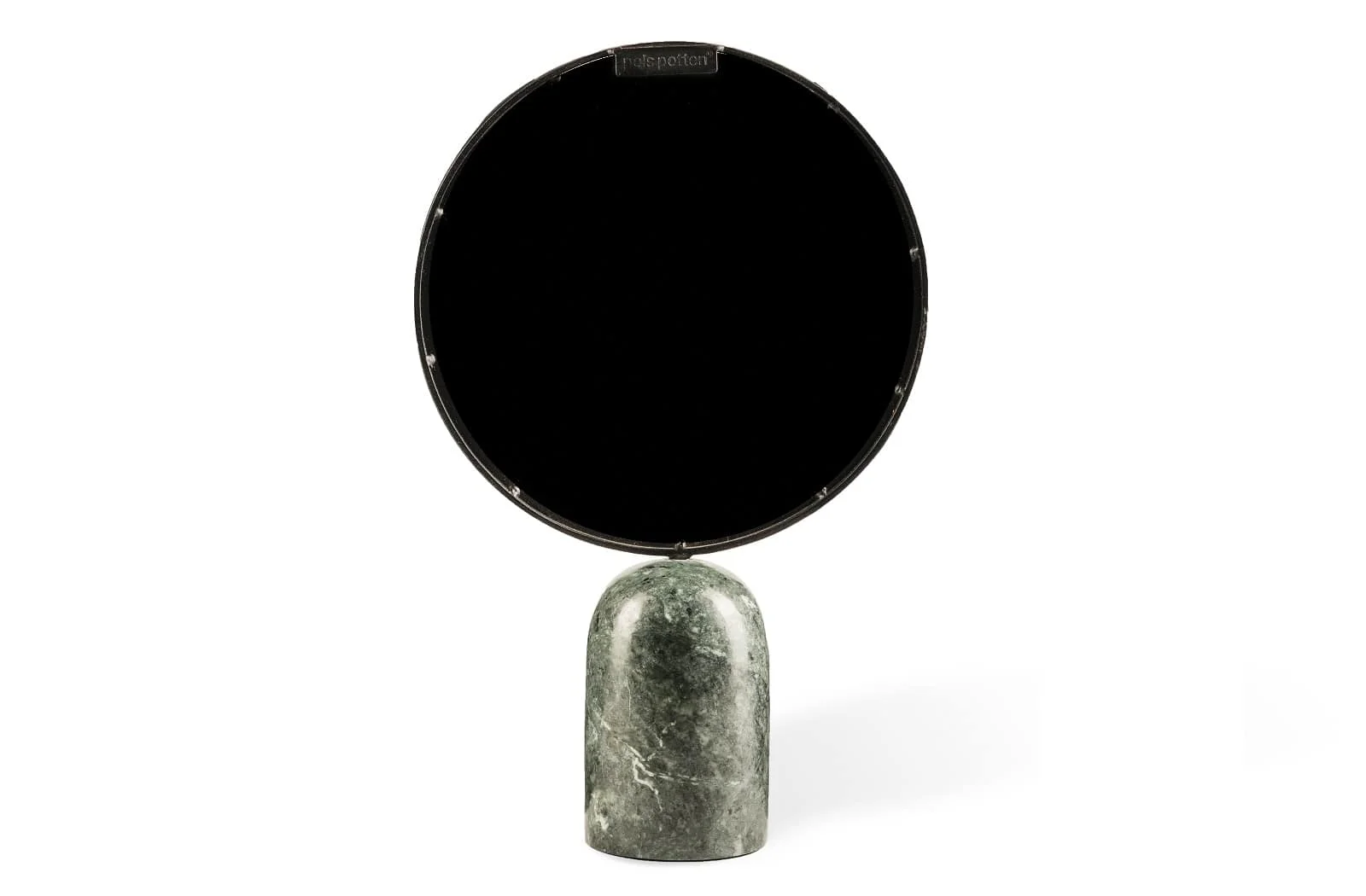 Pols Potten Spiegel | Tischspiegel mit Marmorsockel | Grün, rund