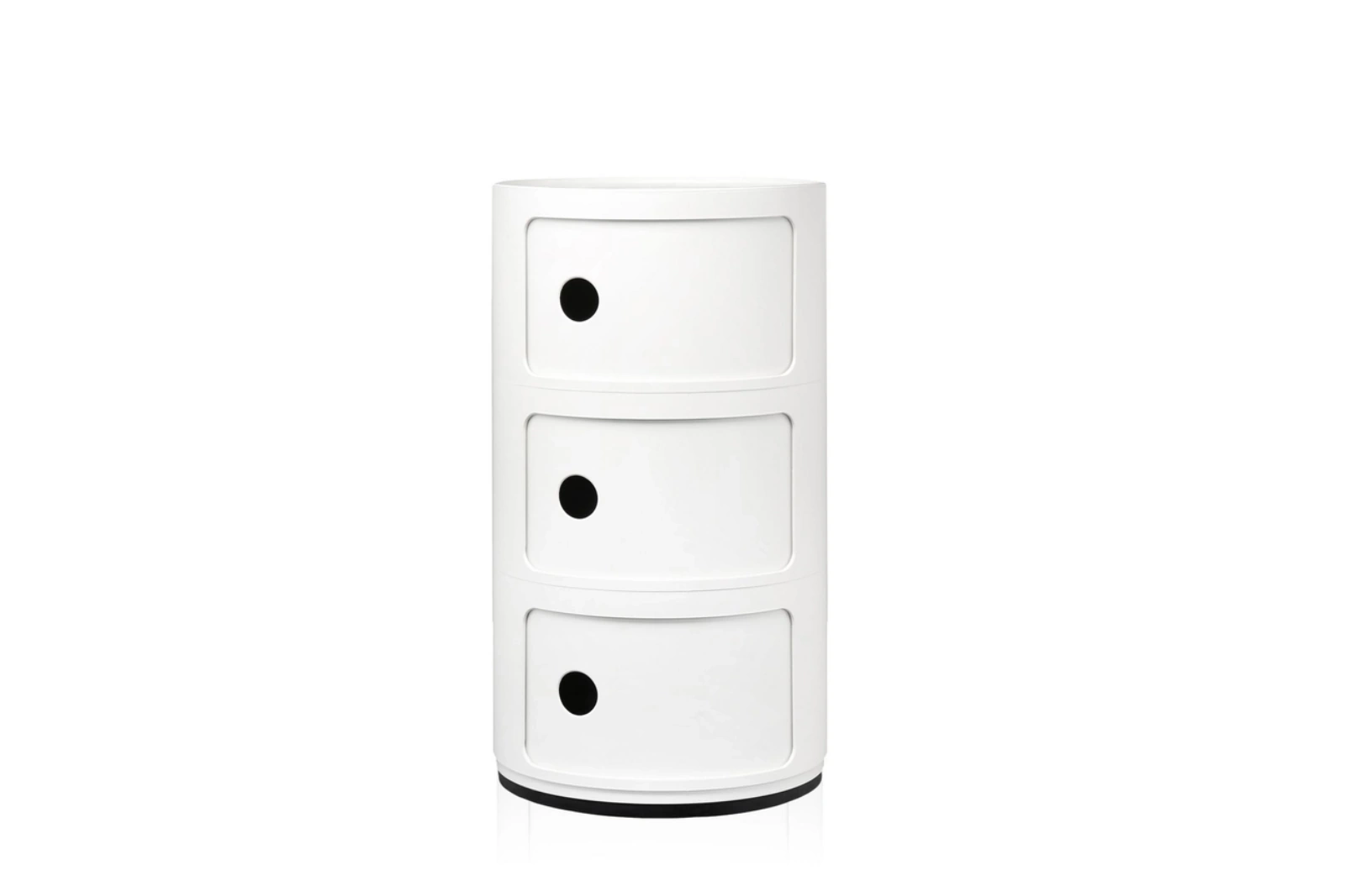 Kartell Componibili Classic | Design Container 3 Elemente Weiss
