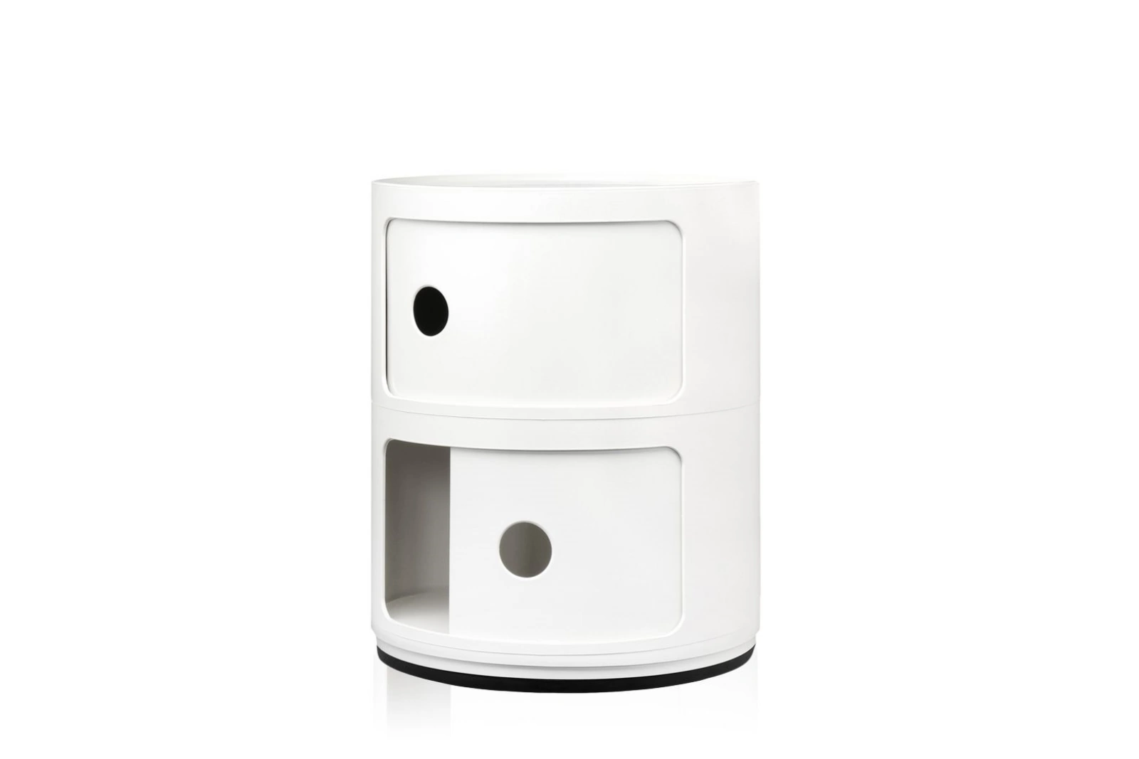 Kartell Componibili Classic | Design Container 2 Elemente Weiss