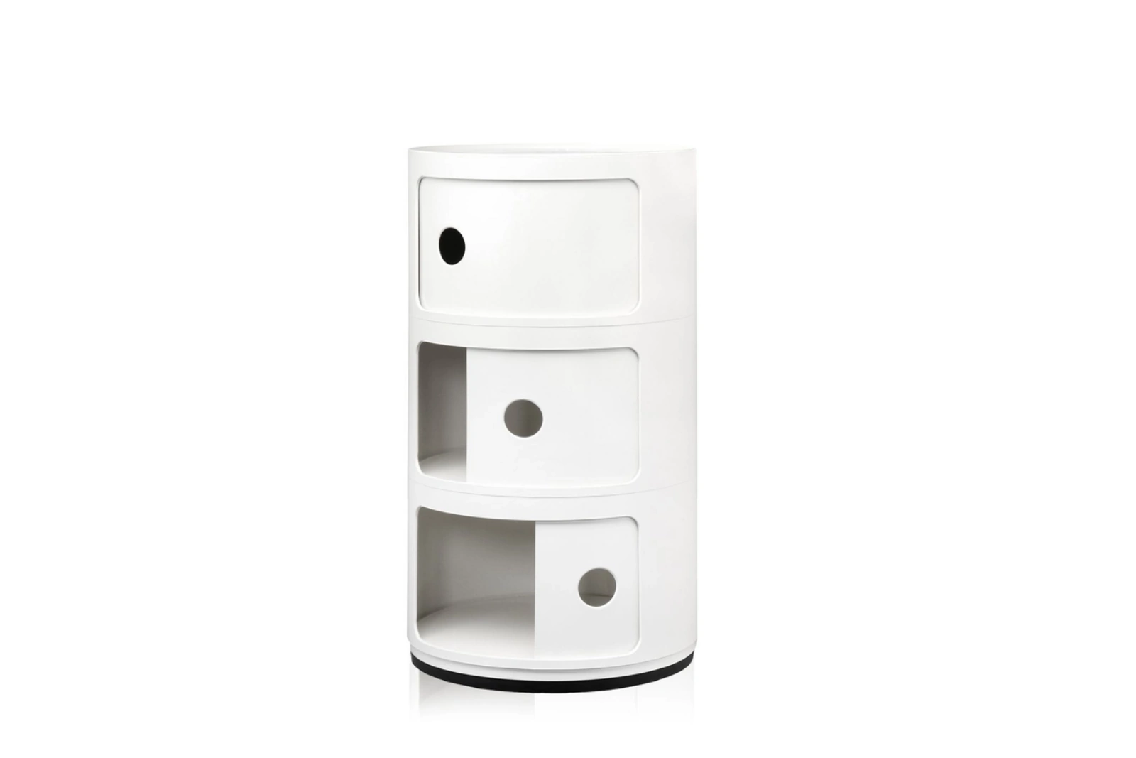 Kartell Componibili Classic | Design Container 3 Elemente Weiss