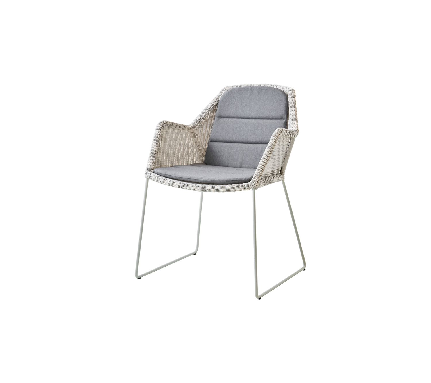 Cane-line Breeze | Kissen für Stuhl mit Kufen | Natté, Grey