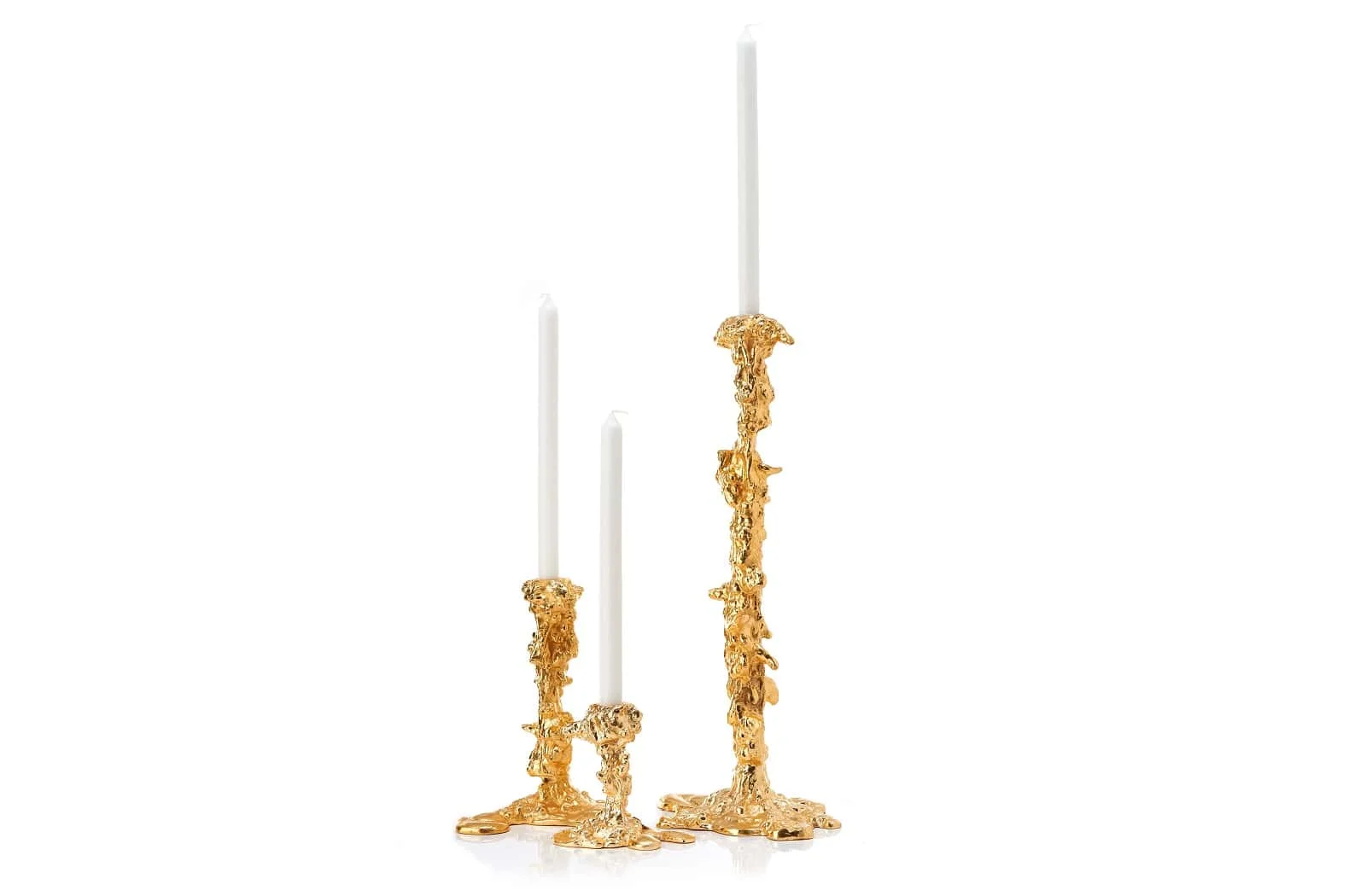 Pols Potten Drip | Kerzenständer Gold S