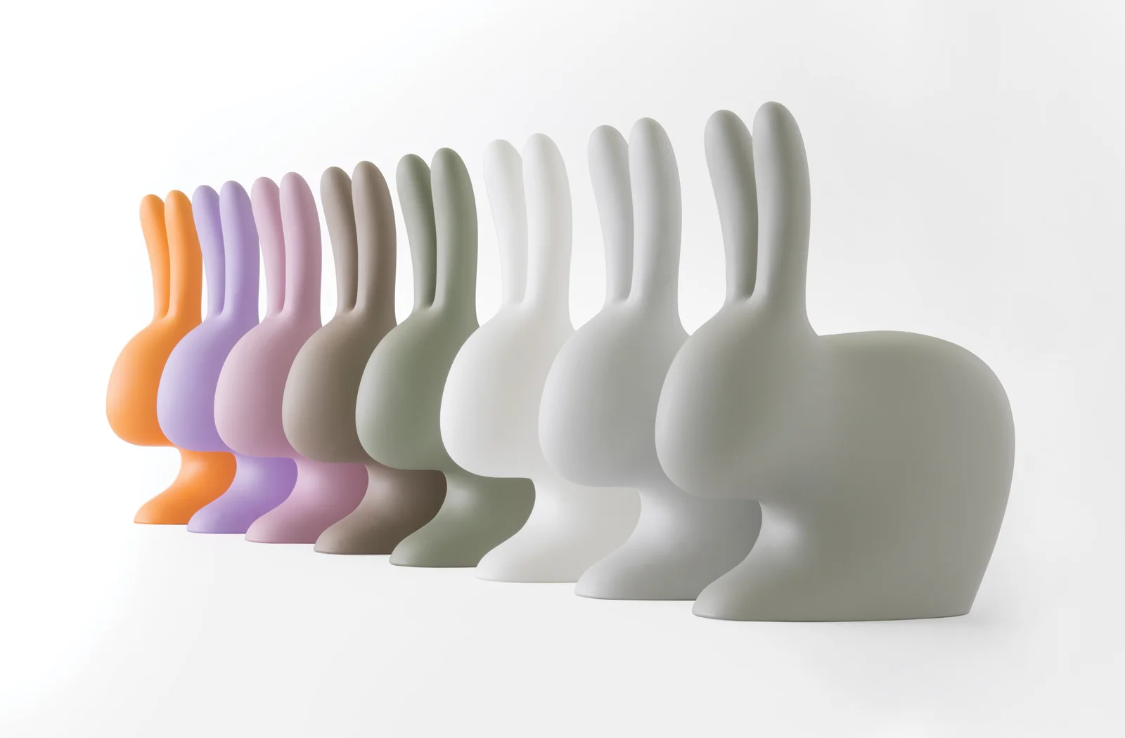 Qeeboo Rabbit | Baby Chair | Violet