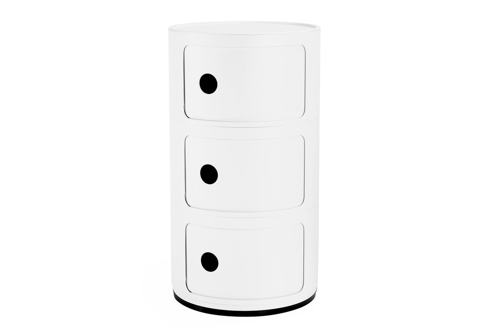 Kartell Componibili Recycled | Design Container 3 Elemente Weiss