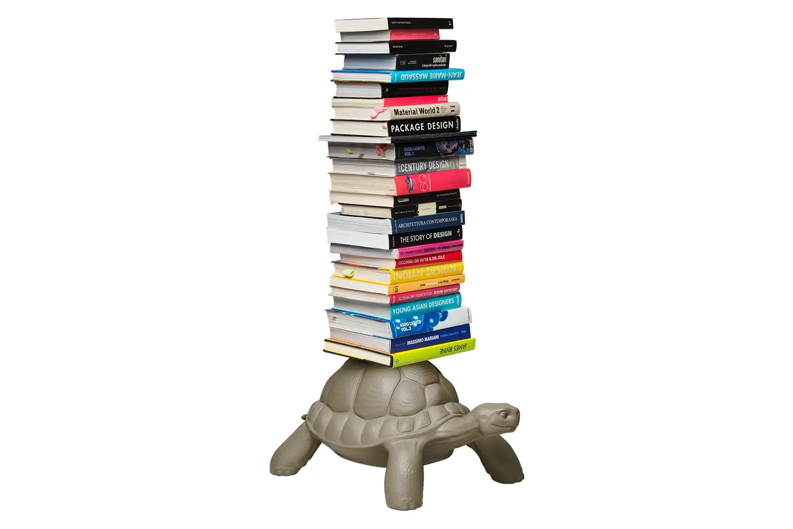 Qeeboo Turtle | Bücherregal | Dove Grey