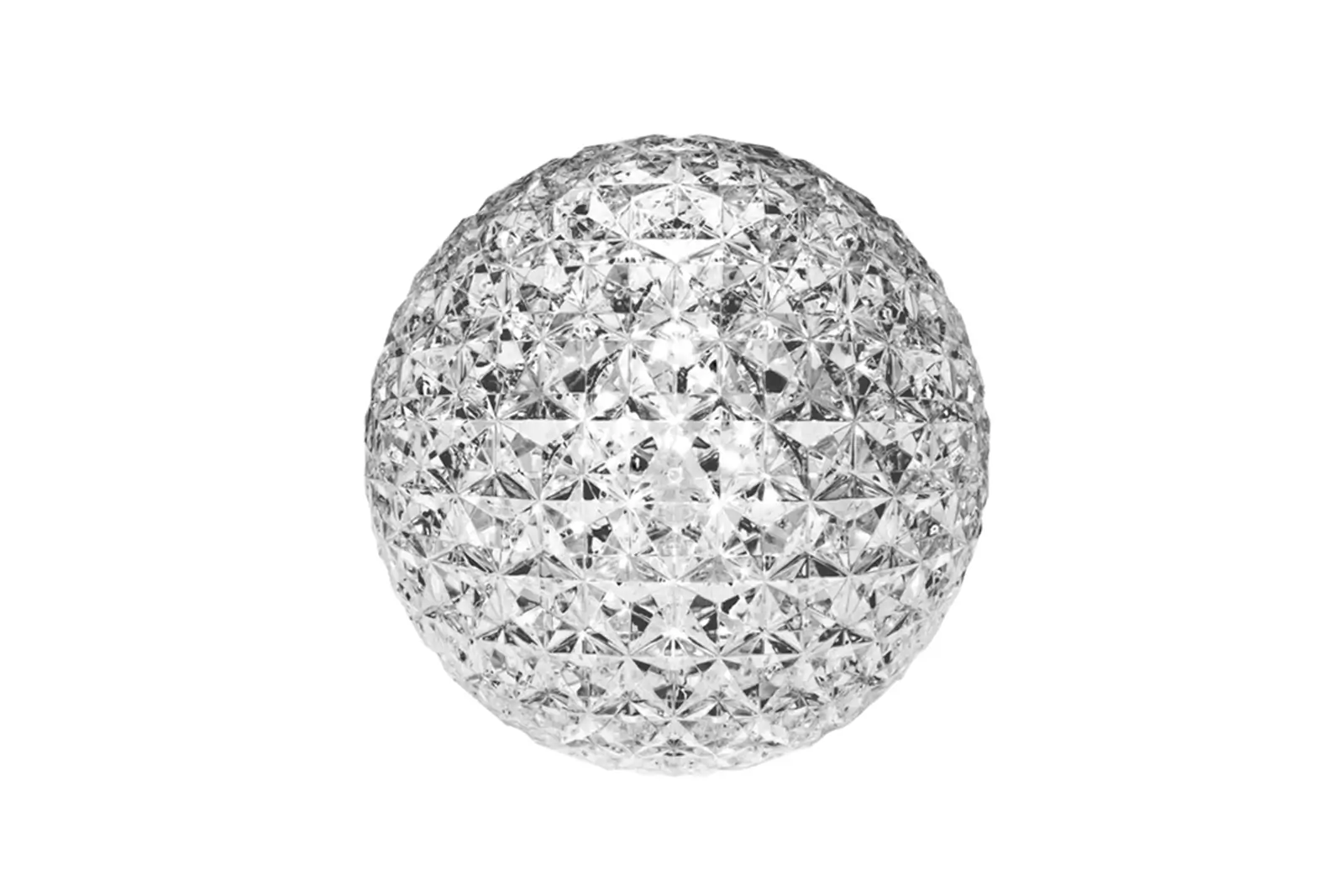 Kartell Mini-Planet | batteriebetriebene Tischlampe Kristall
