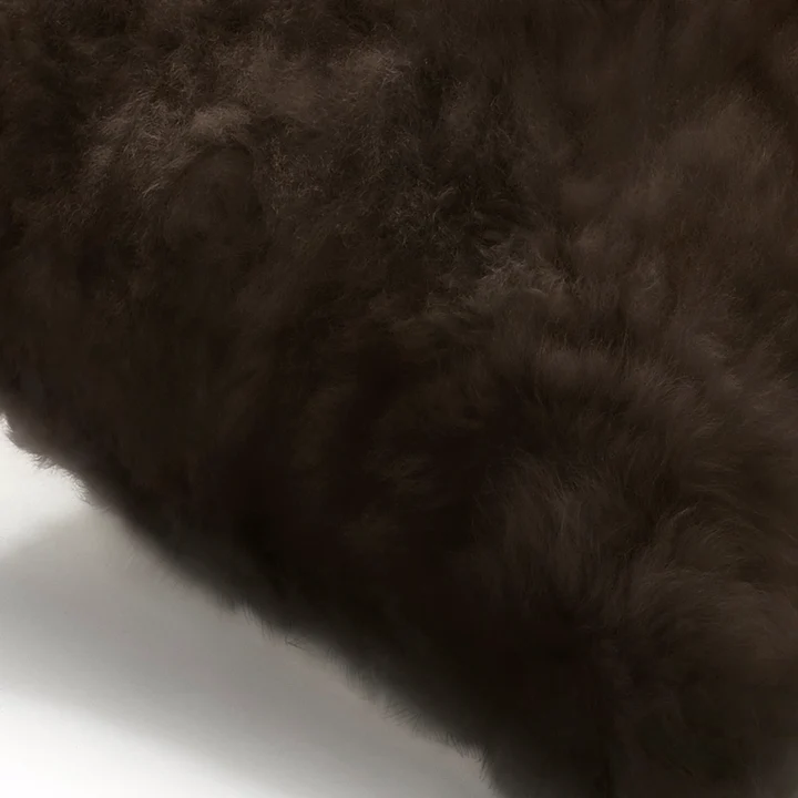 WEICH Couture Alpaca Überwurf | LUIS | Dark Chocolate