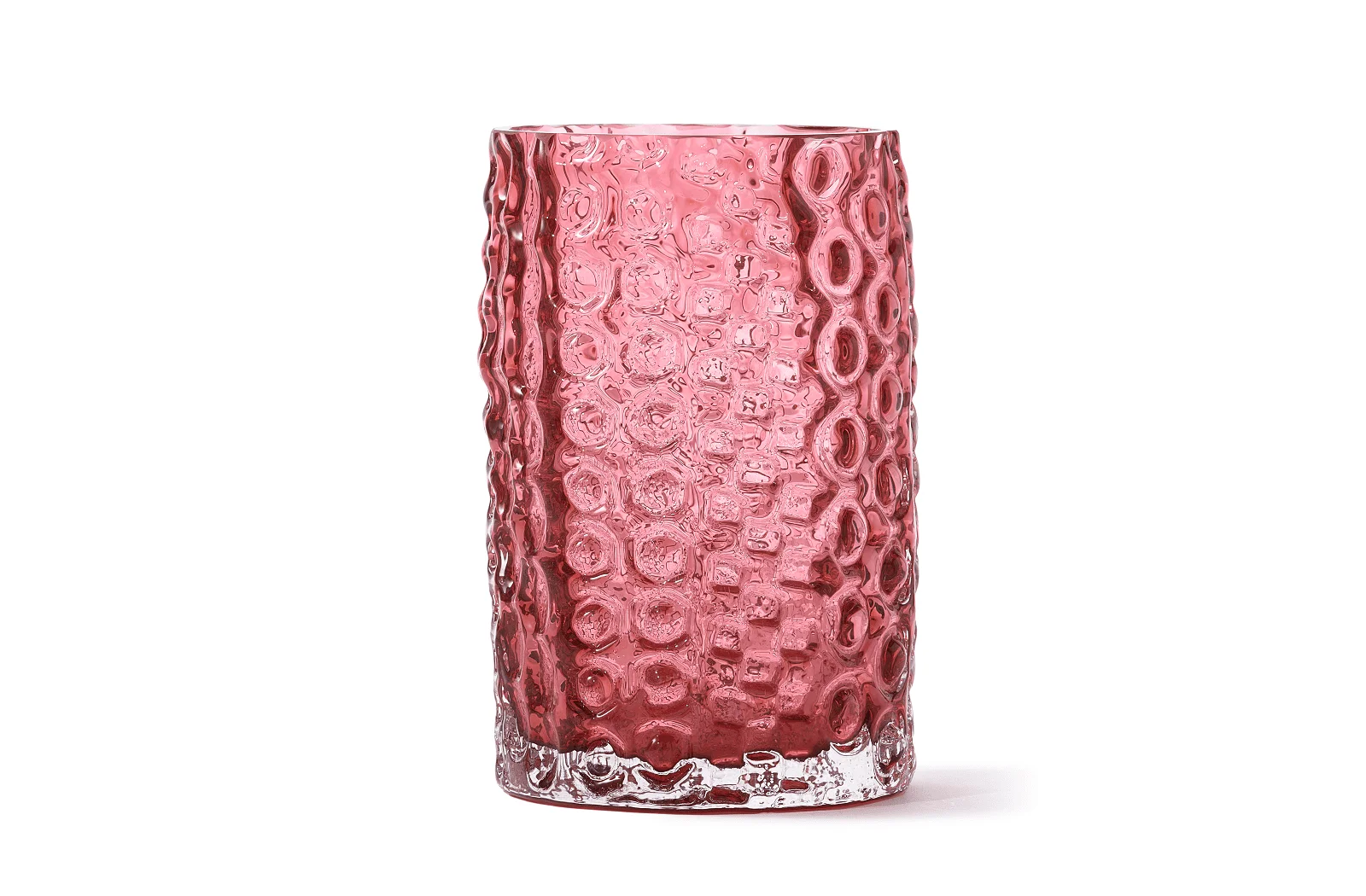 Pols Potten Round Relief | Vase Light Pink
