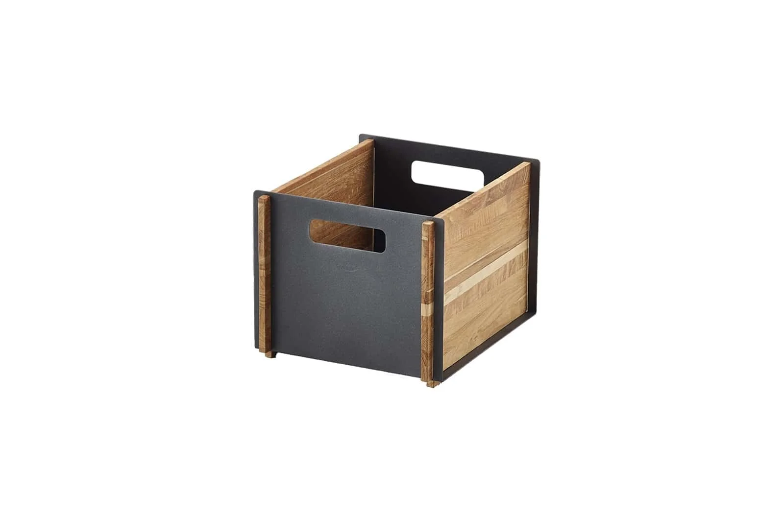 Cane-line Box | Aufbewahrungsbox Teakholz | Lava Grey