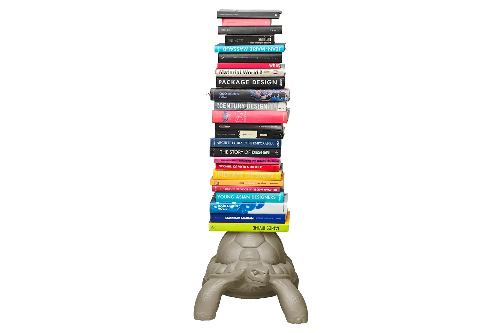 Qeeboo Turtle | Bücherregal | Dove Grey