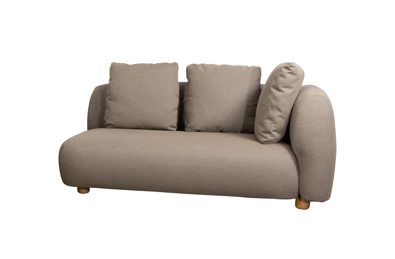 Cane-line Capture | Modulsofa Outdoor | 2-Sitzer Links Taupe