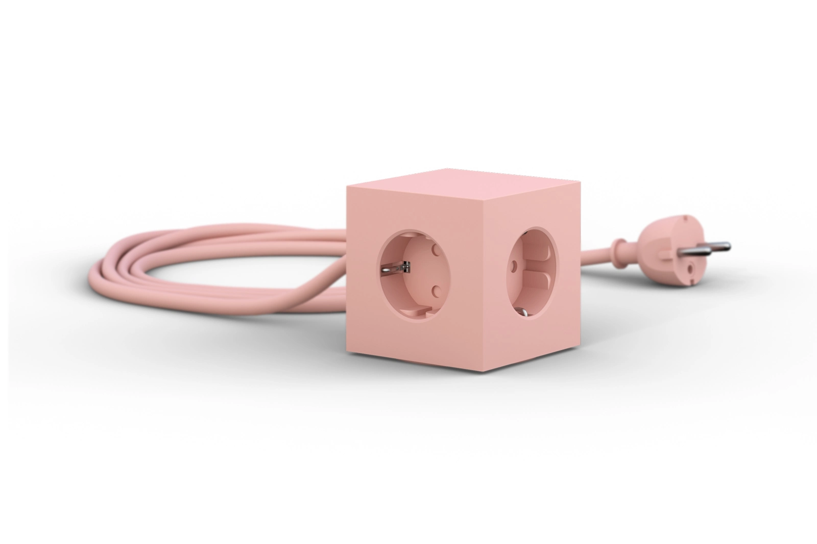 Avolt Mehrfachsteckdose | Cube | Pink