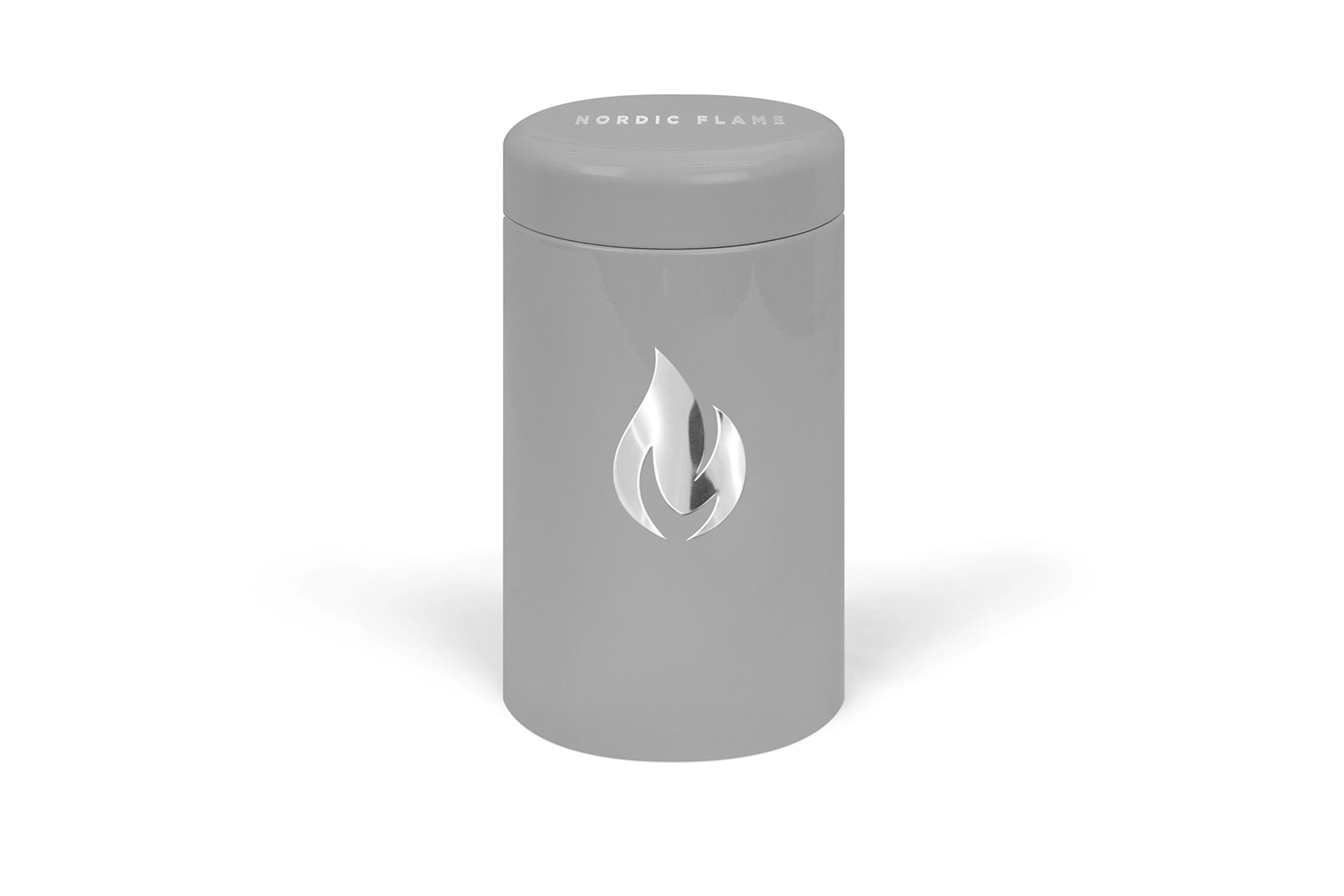 Nordic Flame | Streichhölzer | Dose Grau Silber