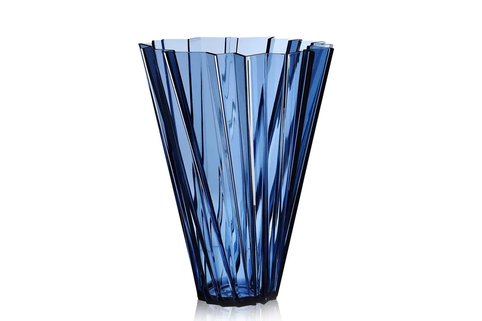 Kartell Shanghai | Vase Blau