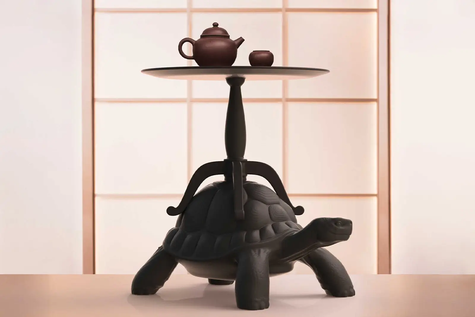 Qeeboo Turtle | Coffee Table | Black