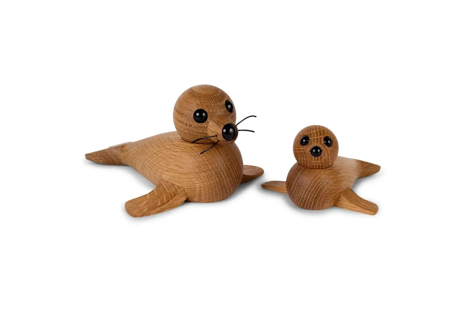 Spring Copenhagen Seal Baby | Seehund Baby | Braun Eiche