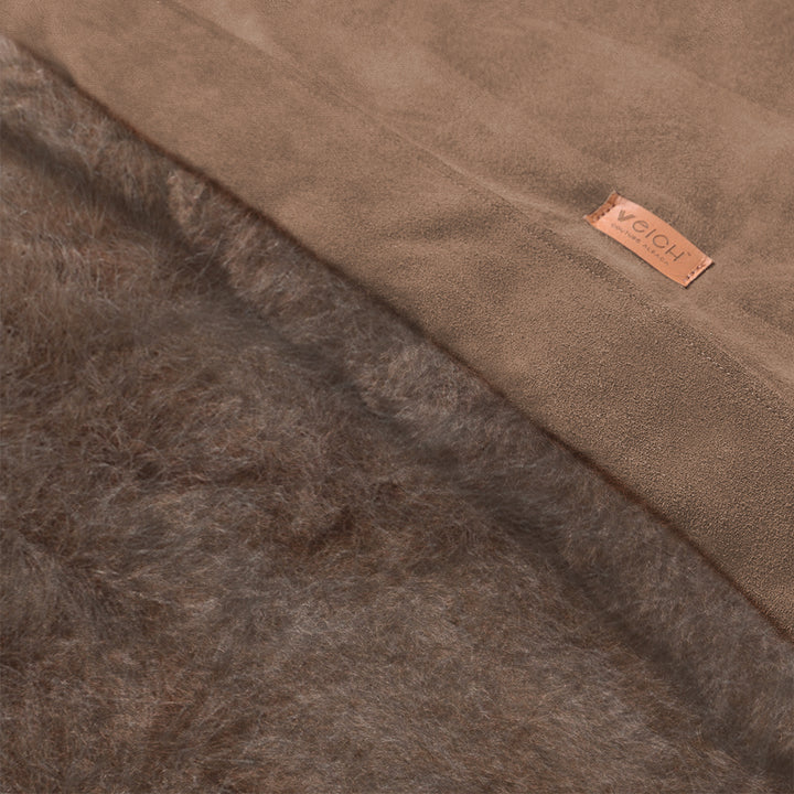 WEICH Couture Alpaca Teppich | EDWIN | Taupe - 120 x 60 cm