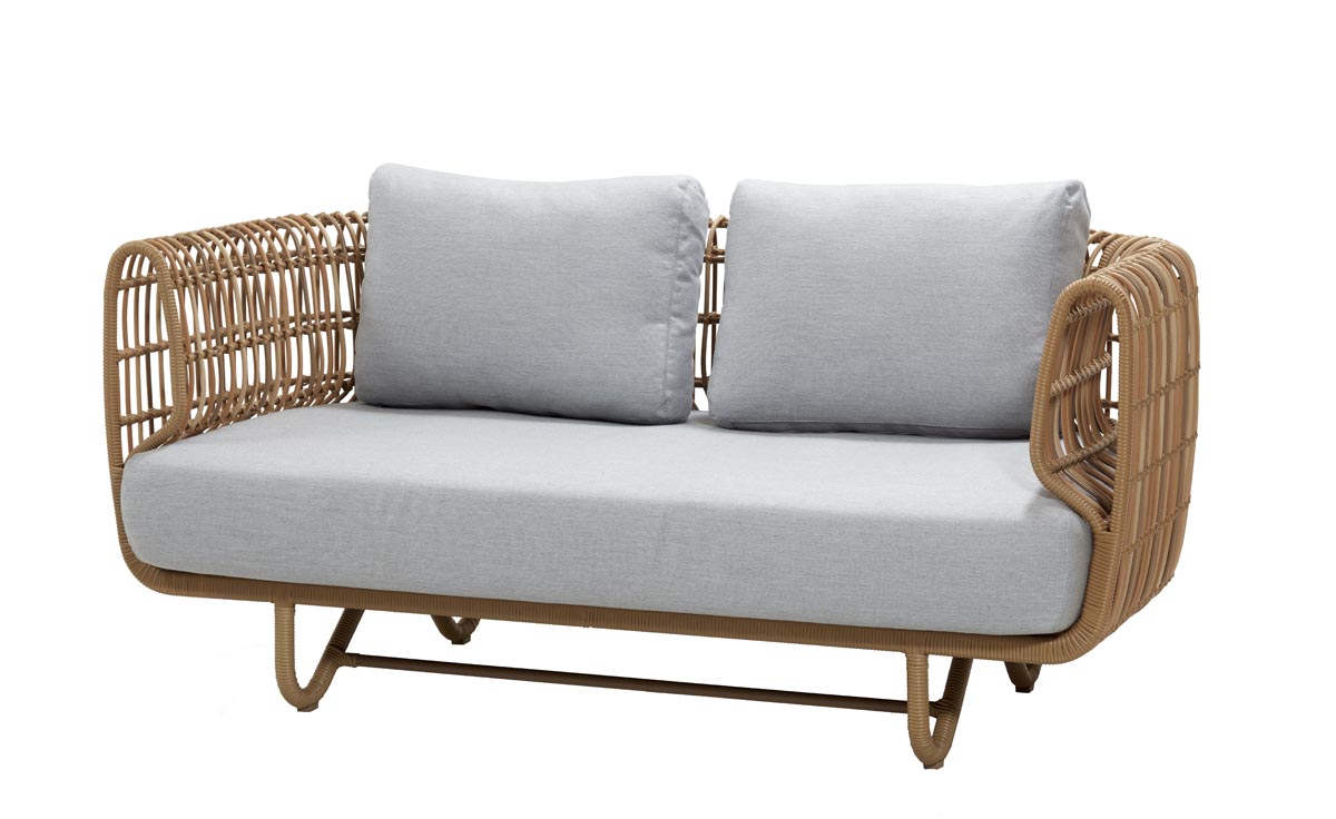 Cane-line Nest | 2-Sitzer Sofa Outdoor