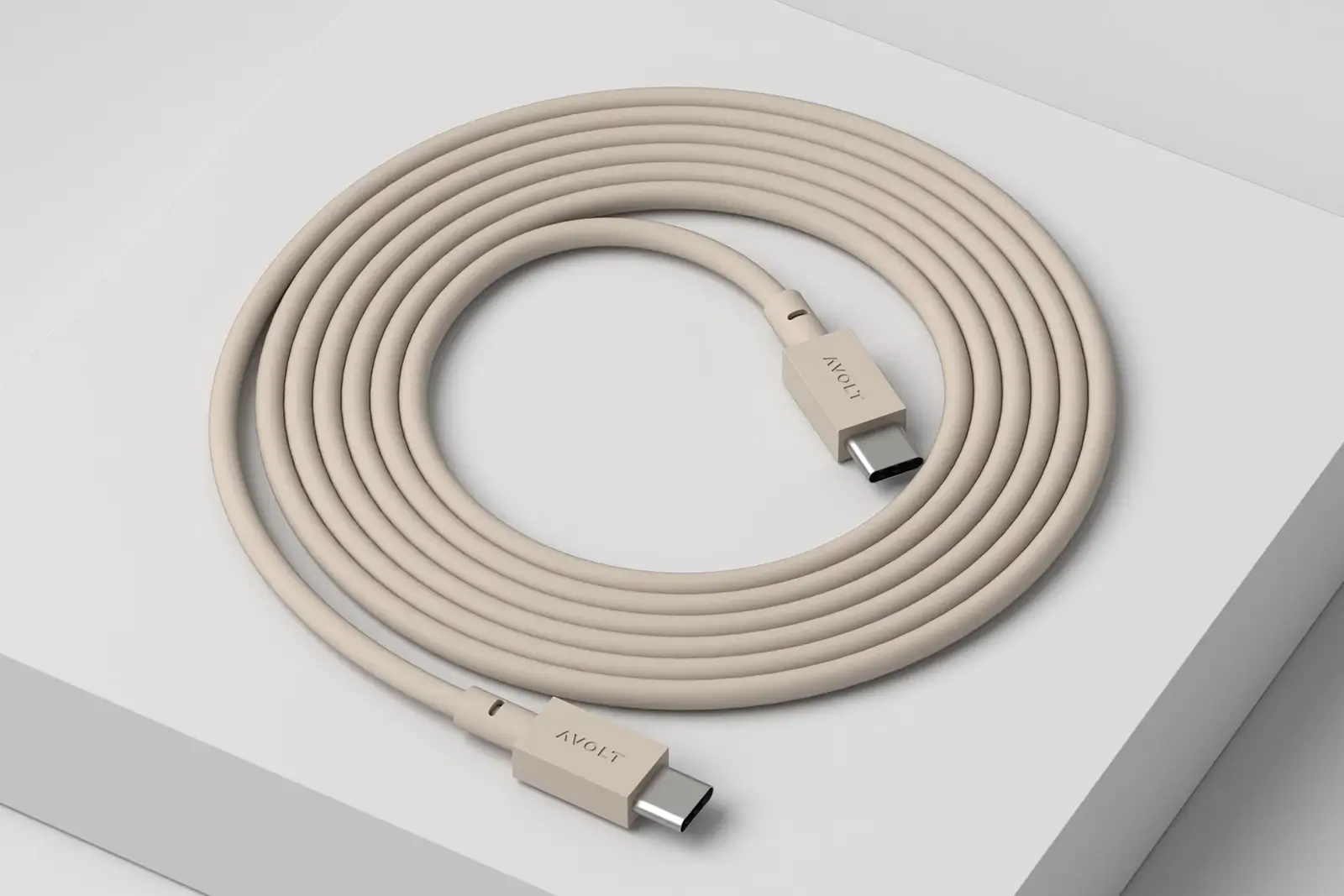 Avolt Ladekabel USB-C | Cable 1 | beige