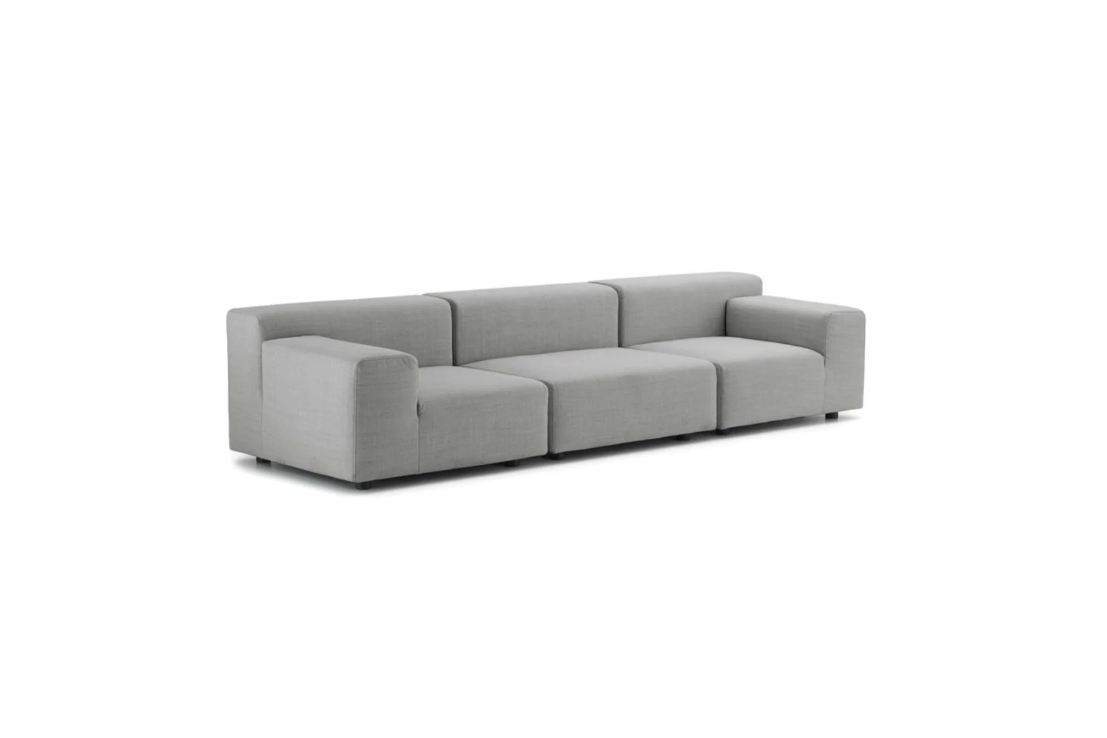 Kartell Plastics | Outdoor 3-Sitzer Sofa Grau