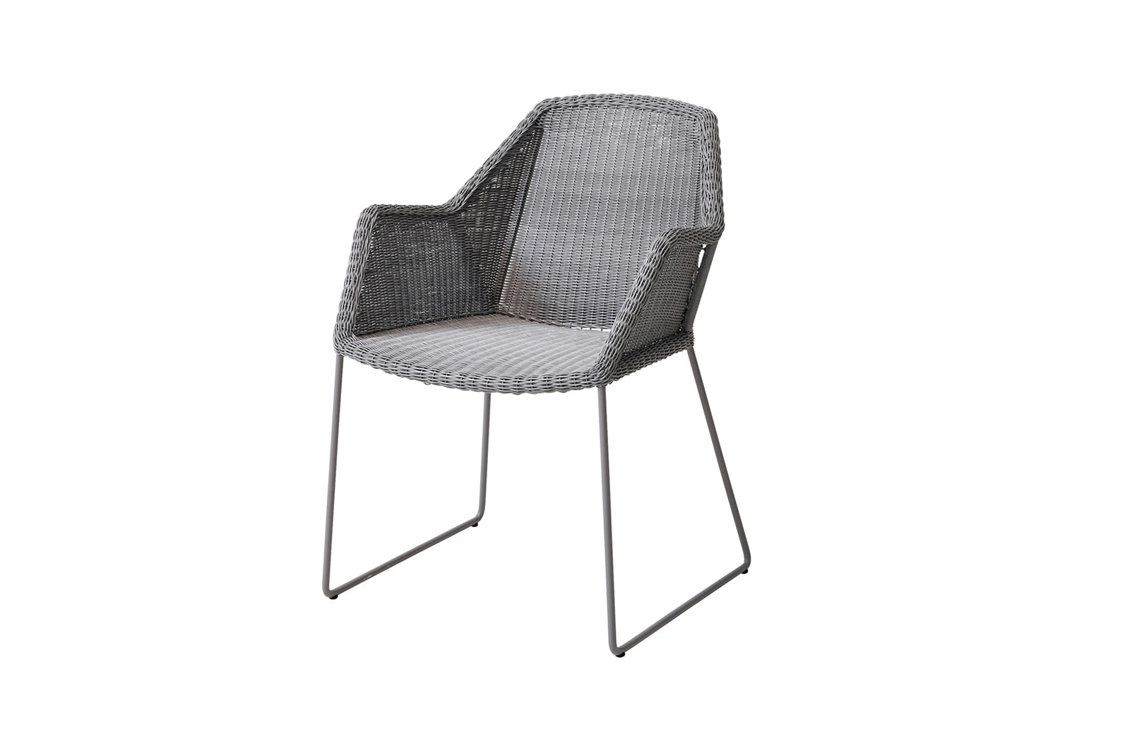 Cane-line Breeze | Stuhl mit Kufen Light Grey